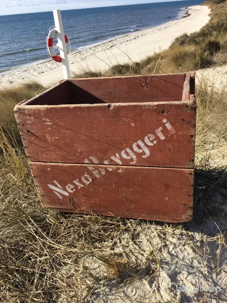 Öllåda från Nexø bryggeri