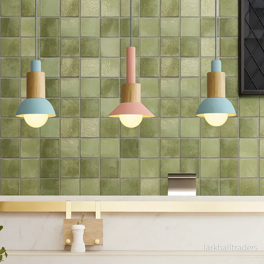 ColorHalo – Färgglad Macaron Pendellampa i Nordisk Stil ColorHalo – Färgglad Macaron Pendellampa i Nordisk Stil
