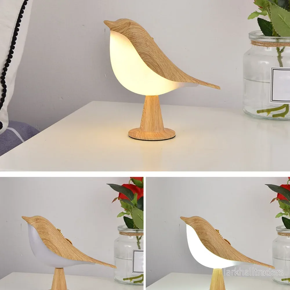 Fågeln Lumi - Stilfull bordslampa med fågelmotiv och LED-belysning – Elegant inredningsbelysning för varje rum - Bild 3