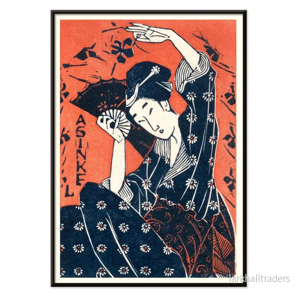 Japansk kvinna 3 Poster - Bild 2