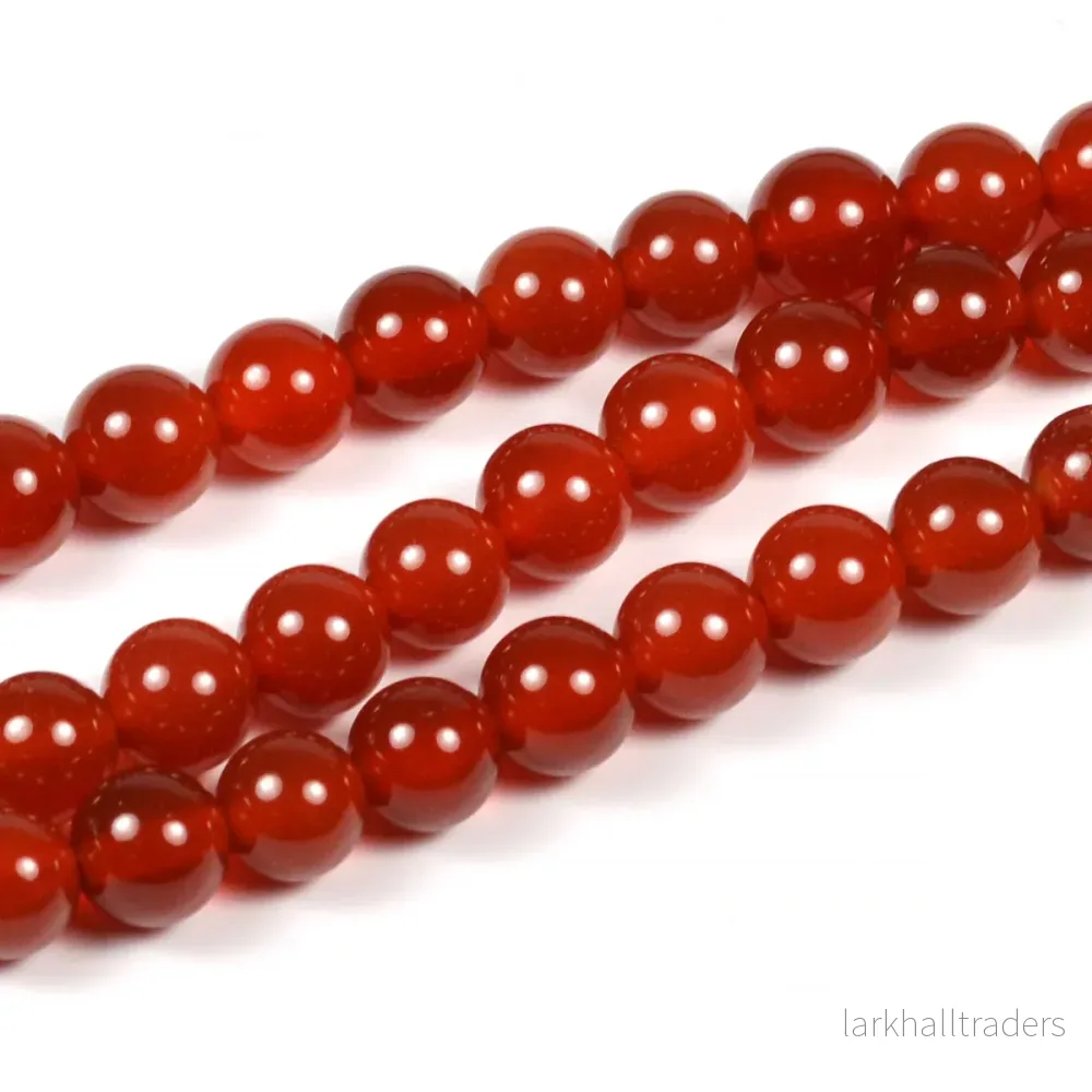 Karneol pärlor, 6mm Karneol pärlor, 6mm