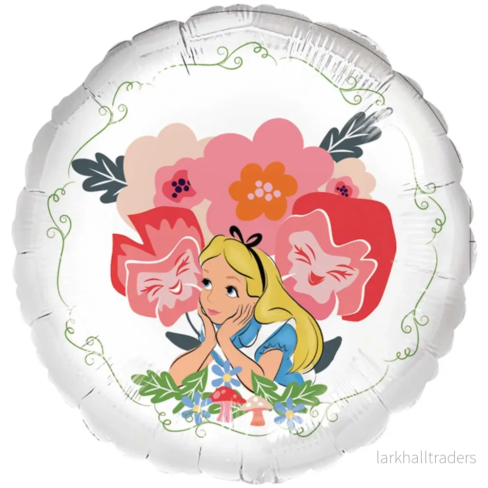 Folieballong, Disney Alice 43 cm