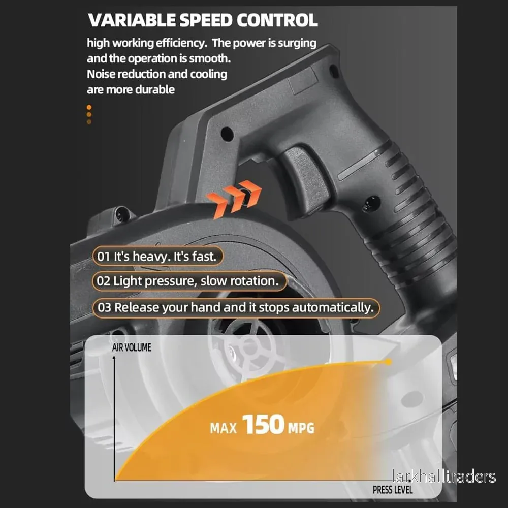 Batteridriven fläkt – idealisk för rengöring - Bild 3