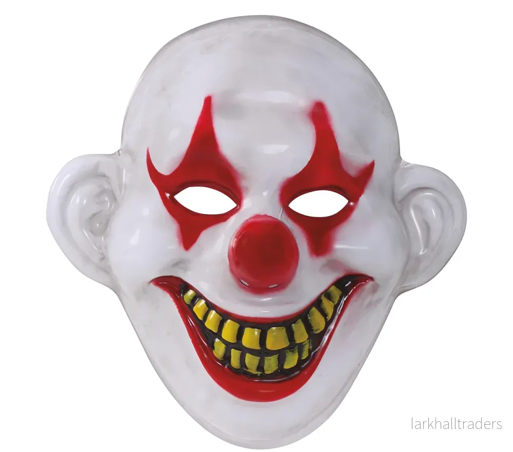 Mask, creepy clown pvc - Bild 3