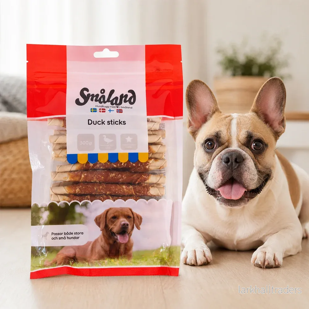 Småland tuggpinnar med ankbröstfilé – 300 g Småland tuggpinnar med ankbröstfilé – 300 g