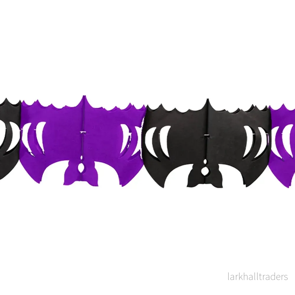 Halloweengirlang, fladdermus 6 m