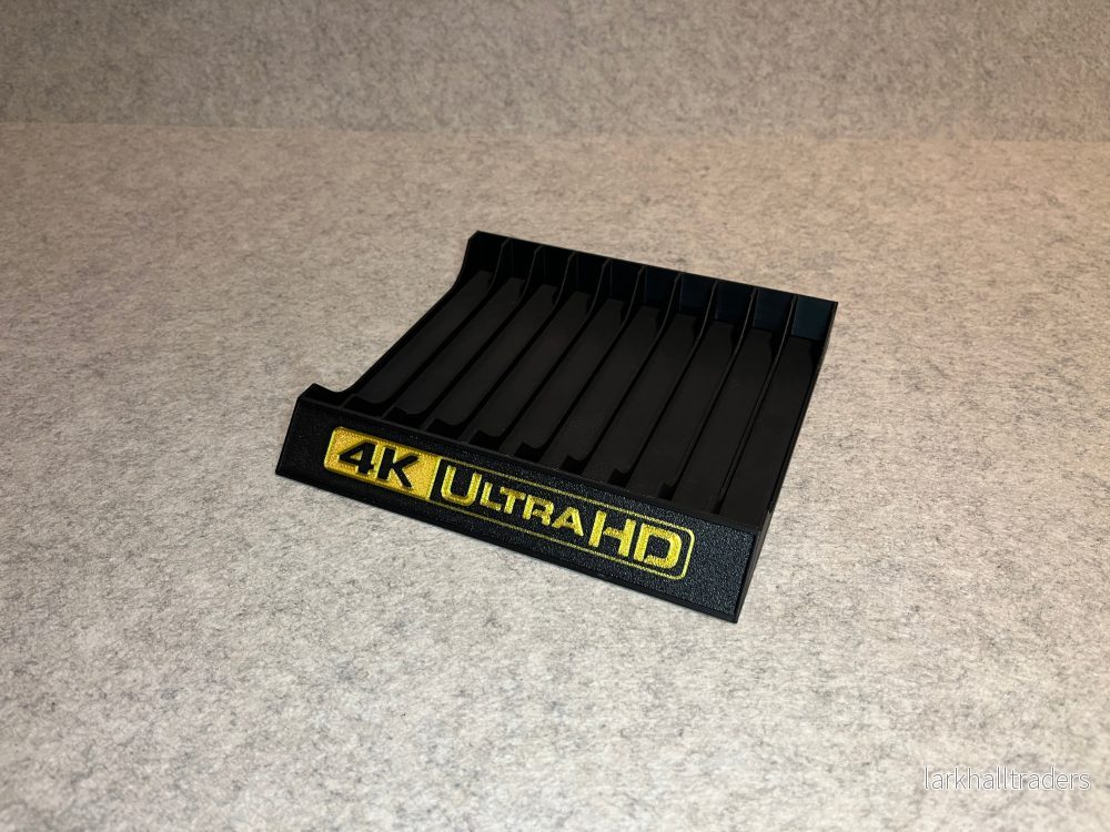 Ställ för 10 4K Ultra HD-filmer med 4K-loggan