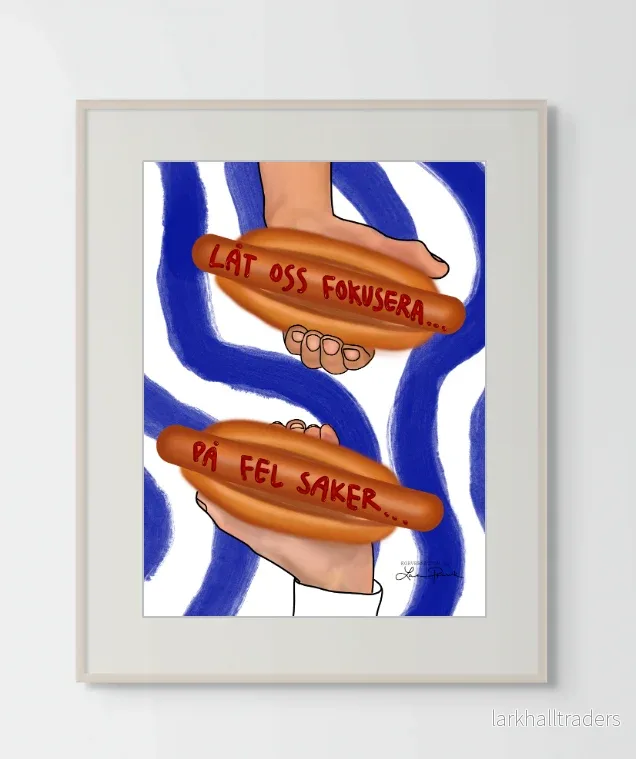 Konversation "LÅT OSS FOKUSERA…" Poster - Bild 2