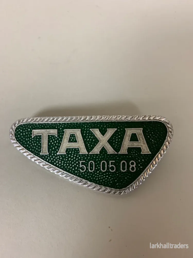 Liten taxiskylt med nål - Bild 2