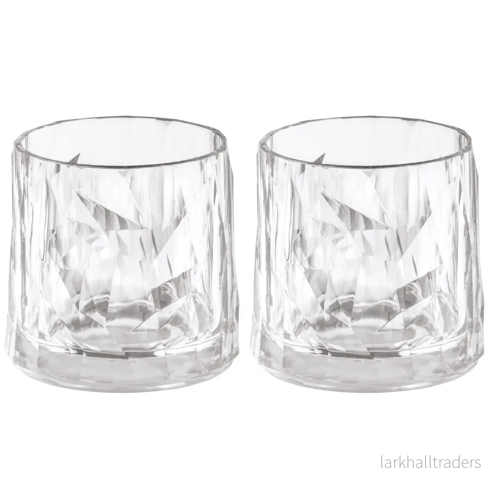 Tumblerglas Superglas club no.2 plast 25 cl crystal clear 2-pack Tumblerglas Superglas club no.2 plast 25 cl crystal clear 2-pack