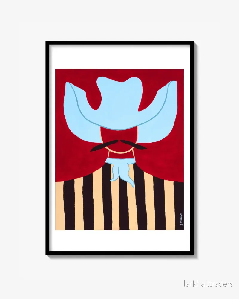 Striped Cowboy - Poster - Bild 2