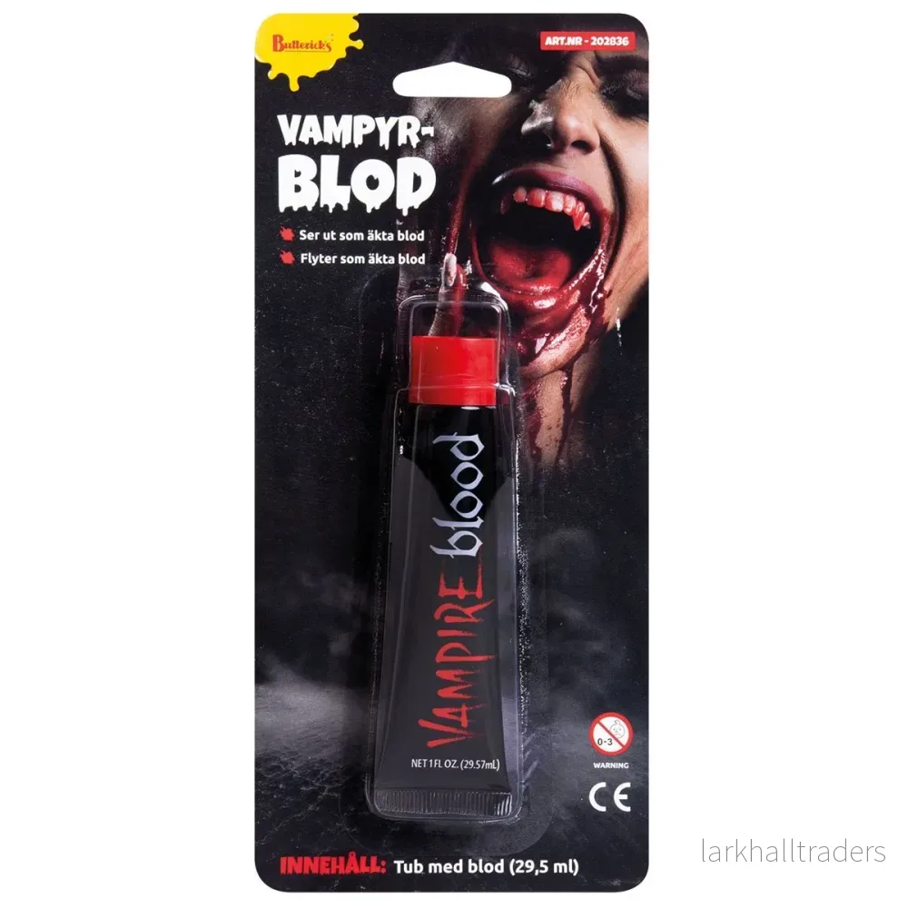 Blod i tub, 29,5 ml Blod i tub, 29,5 ml