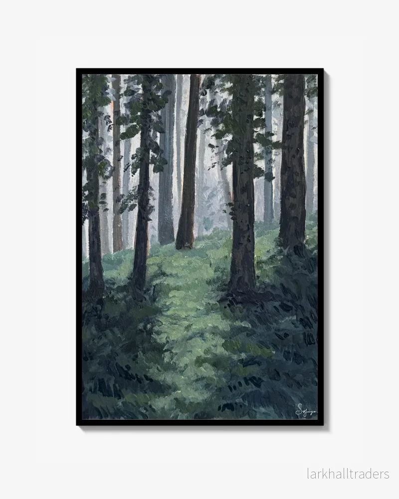 Forest Mist Poster Forest Mist Poster