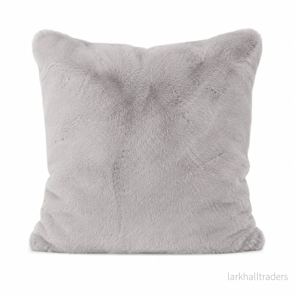 Kuddfodral Alaska – Ljusgrå 60 × 60 cm