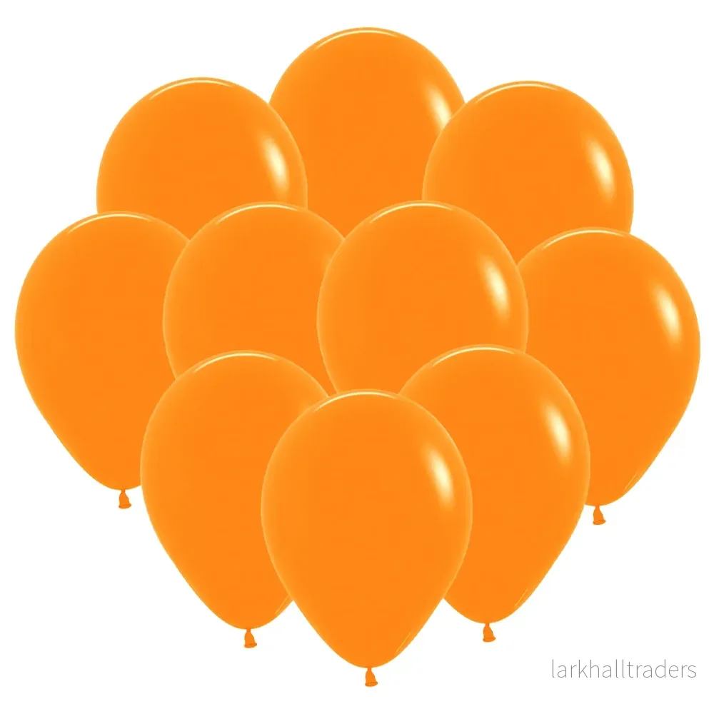 Ballonger, orange 30 cm 10 st Ballonger, orange 30 cm 10 st