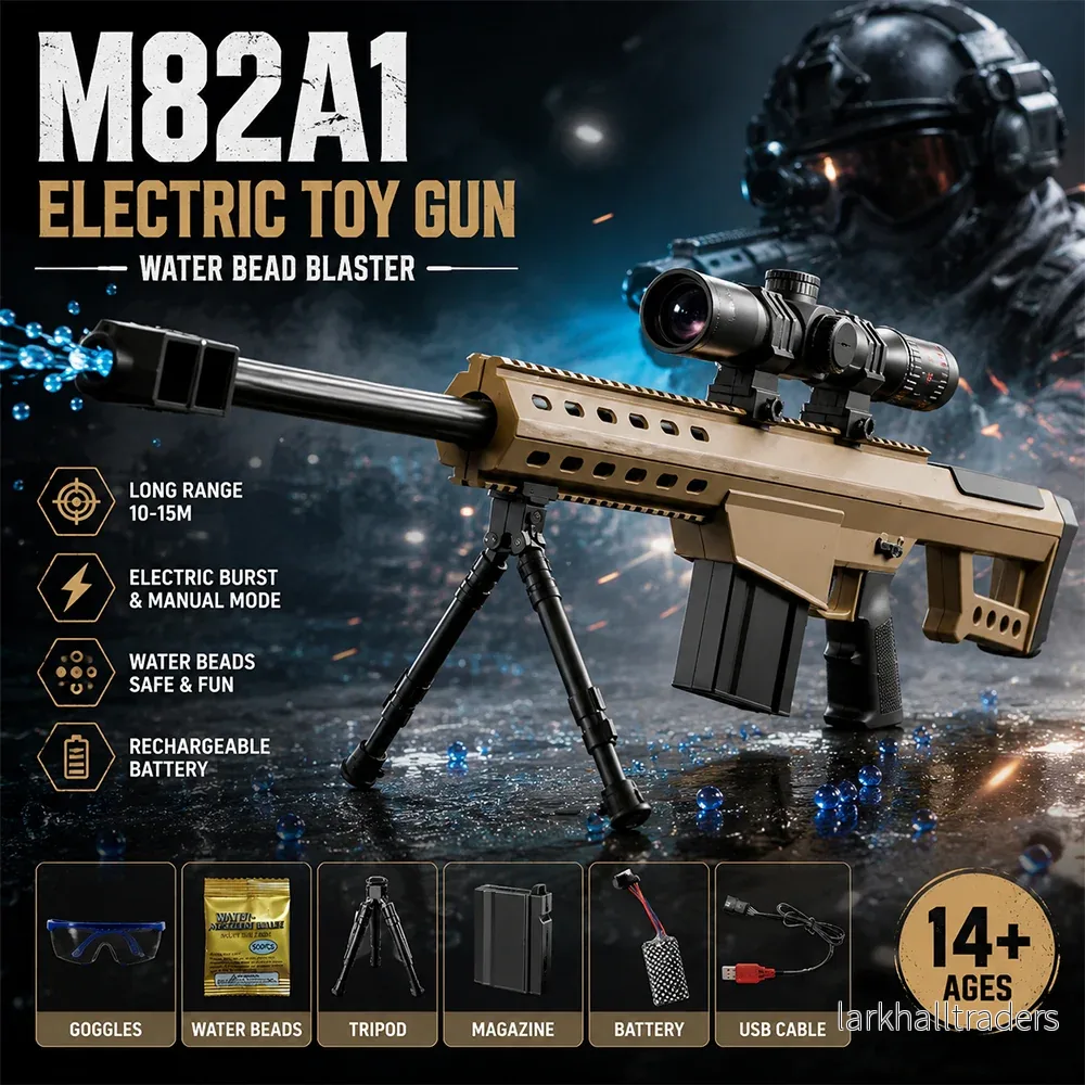 Gelblaster inkl. gelékulor – långdistans med kikarsikte modell M82A1 - Bild 2