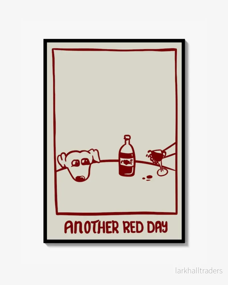 Another Red Day Print Another Red Day Print