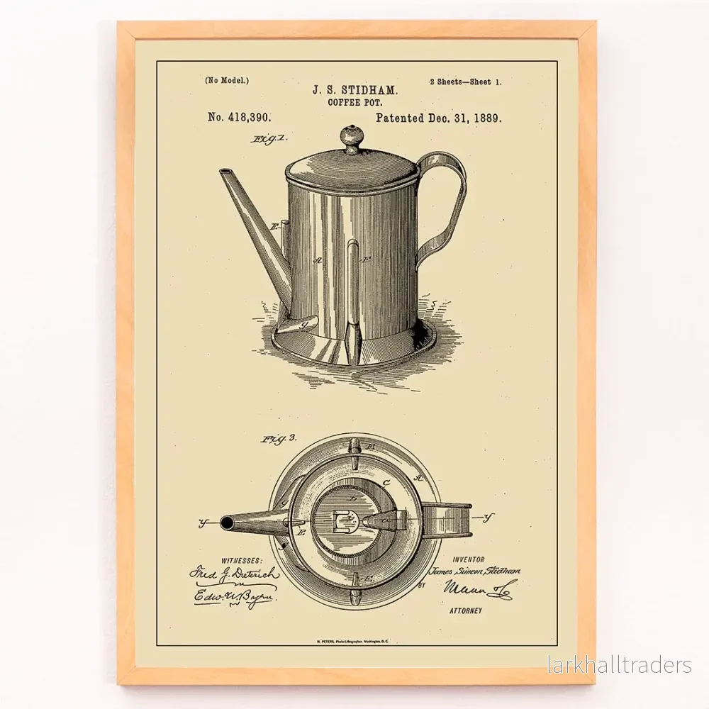 Kaffekannspatent Poster - Bild 3