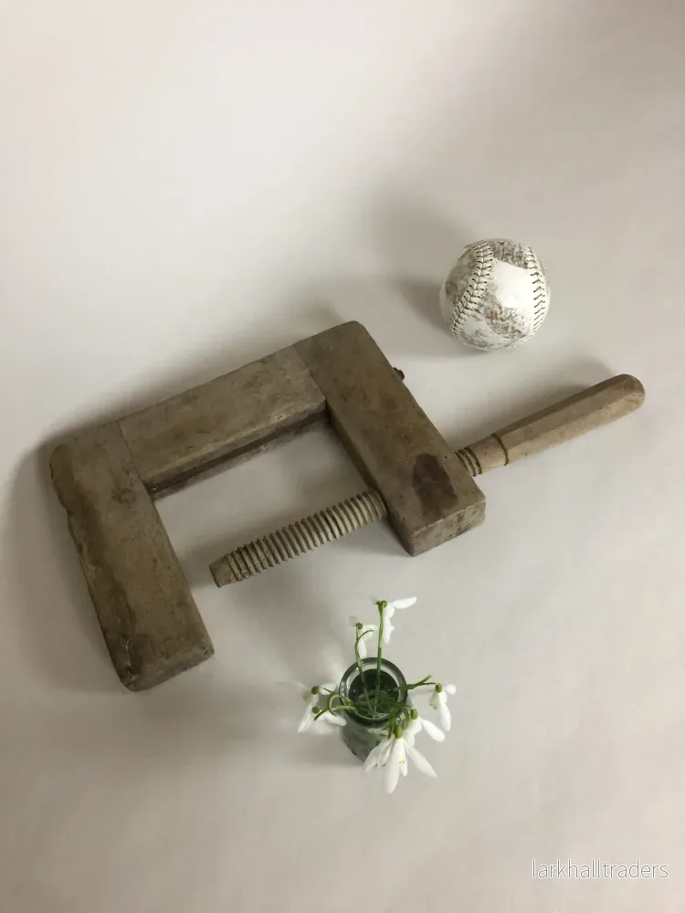 Vacker rå och dekorativ skruvklämma - Bild 2