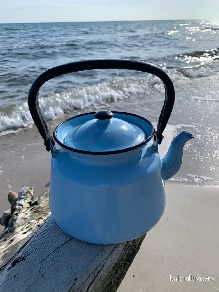 Emalj vattenkokare från Glud och Marstrand - Bild 2