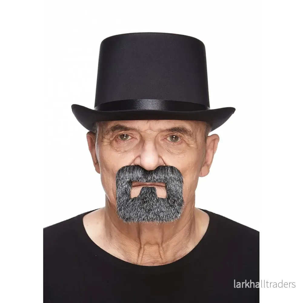 Mustasch, handyman svart/vit - Bild 2