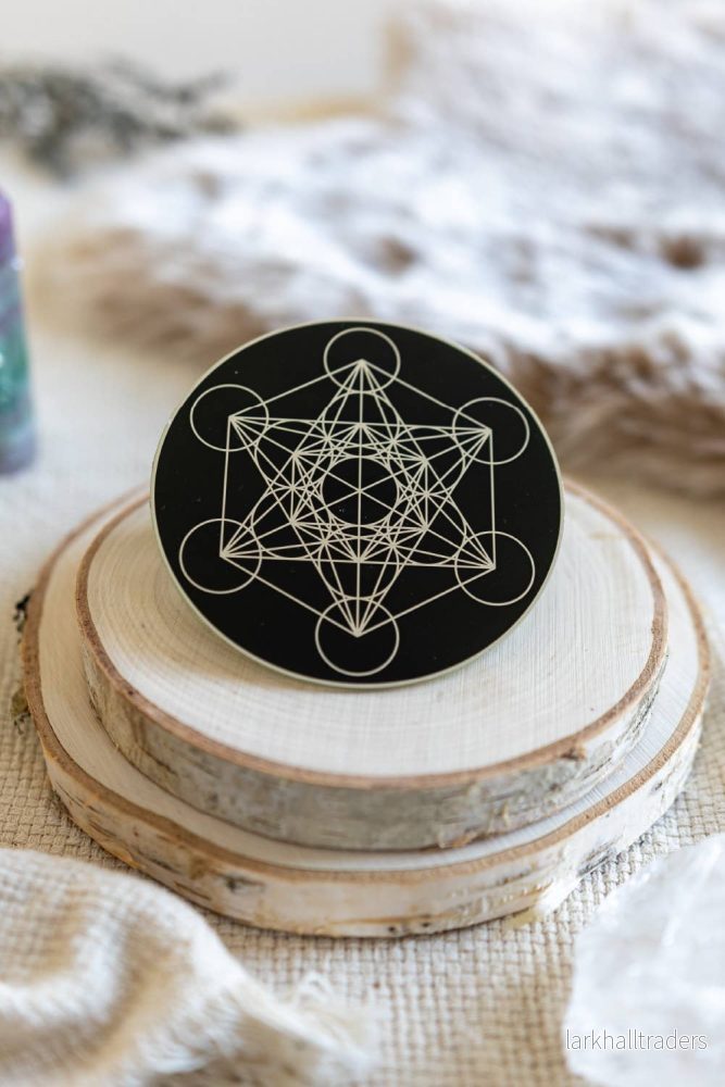 Aplicum × Yoga Junkies, Crystal Grid Metatrons Kub Aplicum × Yoga Junkies, Crystal Grid Metatrons Kub