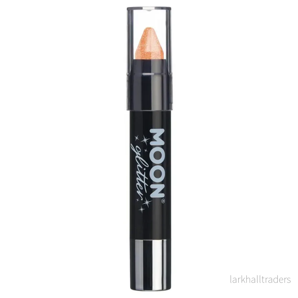 Moon Glitter Iridescent Body Crayons, orange 3,5 g Moon Glitter Iridescent Body Crayons, orange 3,5 g