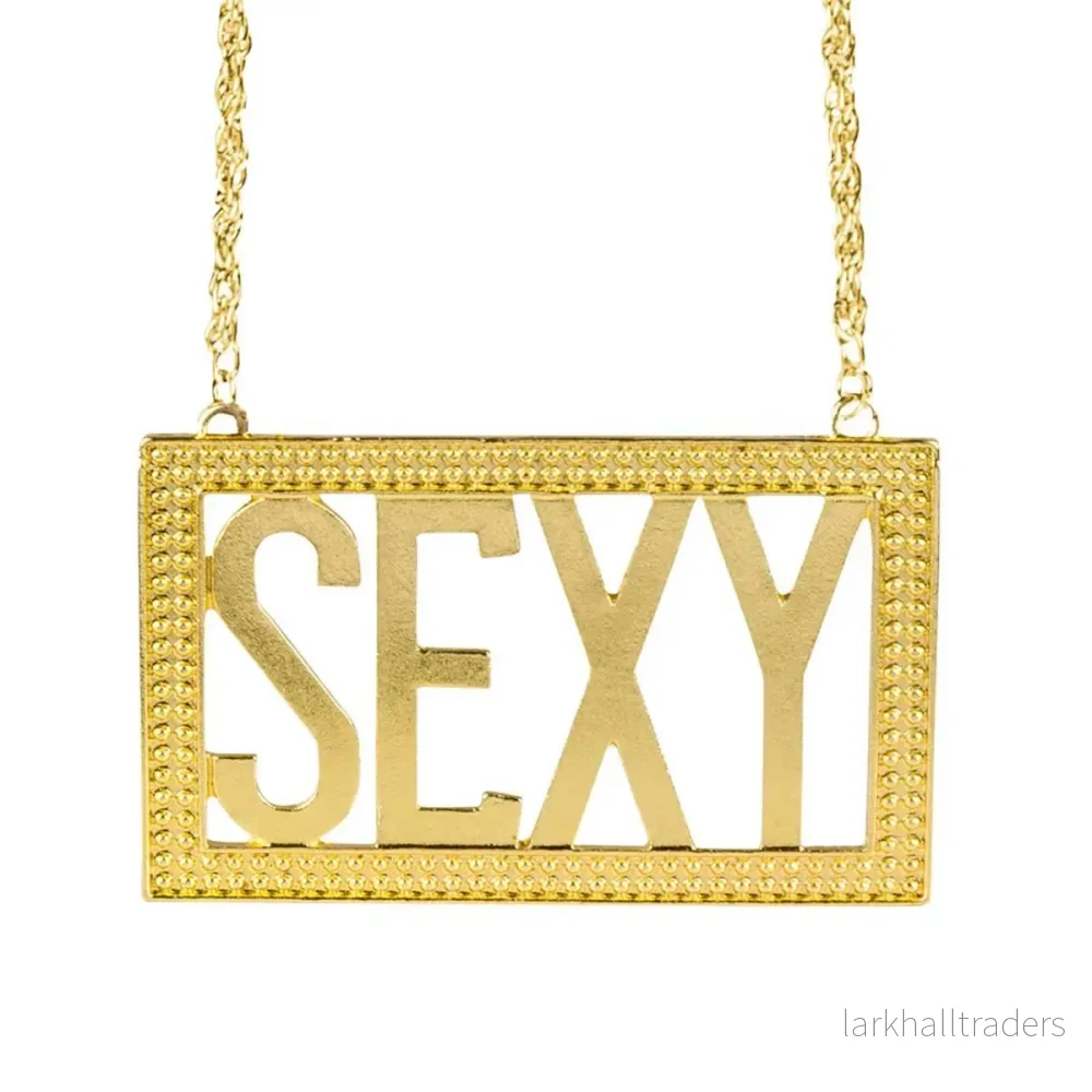 Halsband, sexy guld Halsband, sexy guld