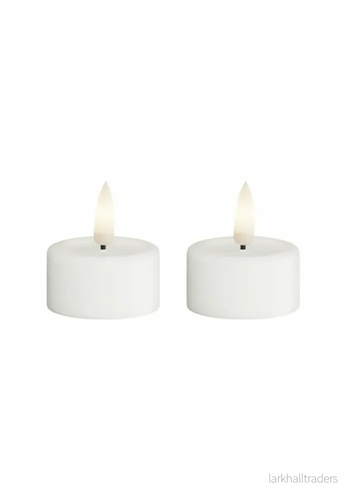 Värmeljus LED 2-Pack 4×4,5 cm Värmeljus LED 2-Pack 4×4,5 cm