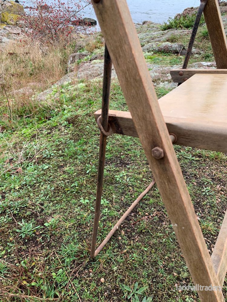 Vacker och rå hopfällbar stol - säljs styckvis (priset är per styck) - Bild 3