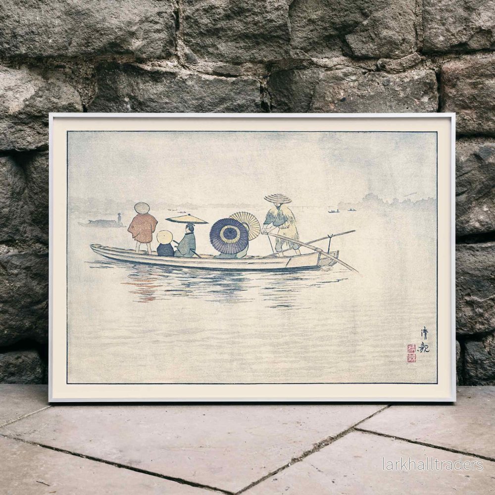 Ōkawa flodbro Poster