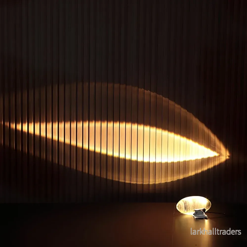 Marsman – Designad Bordslampa i Kristall med Stämningsfull LED-Belysning - Bild 3