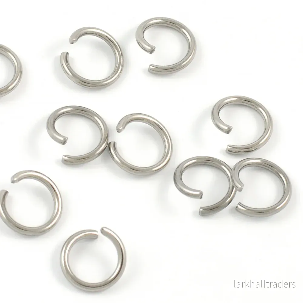 Enkla motringar, rostfritt stål, 10mm, 50st