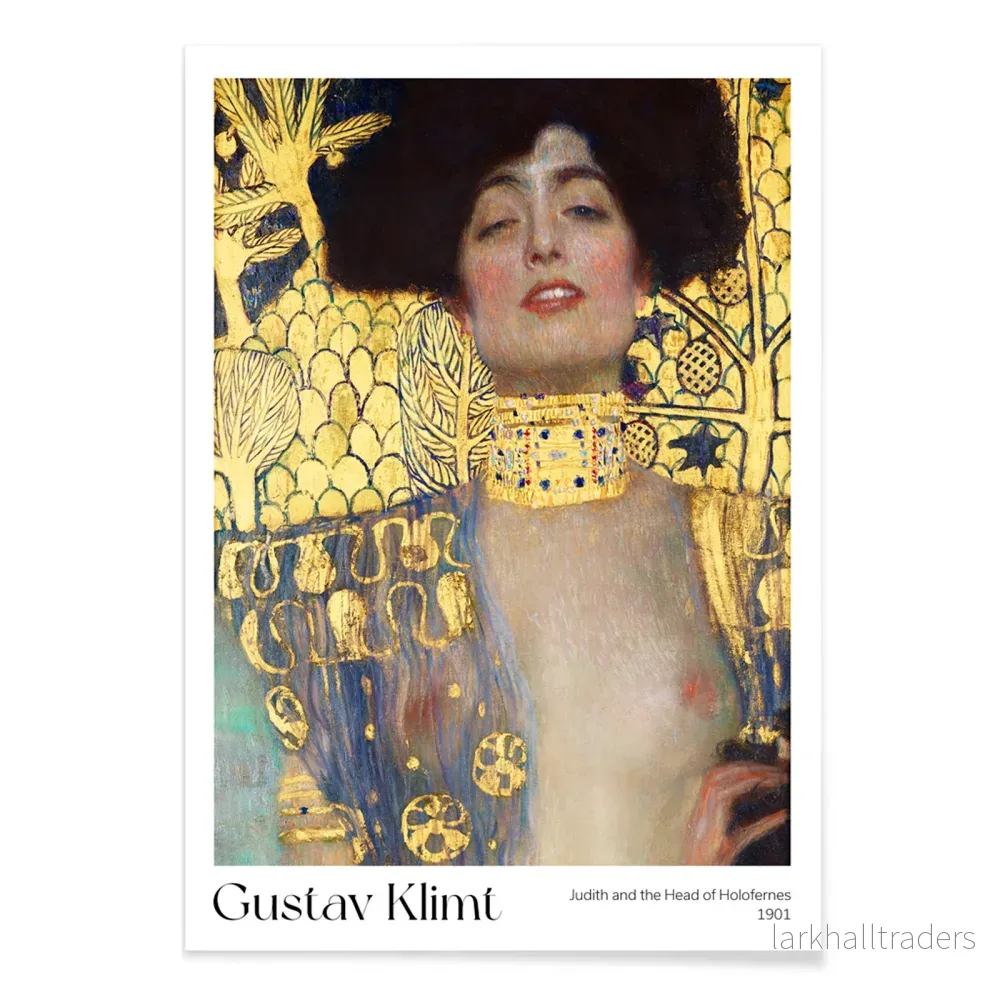 Judith och Holofernes huvud Poster - Bild 2