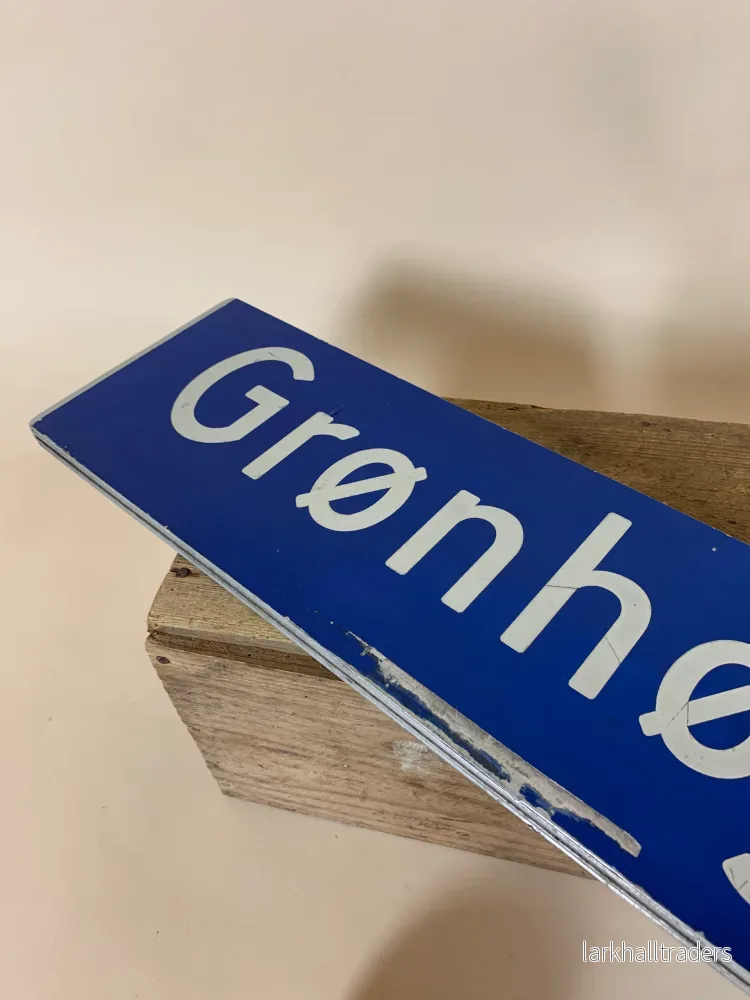 Vägskylt - Grønhøjvej - Bild 3
