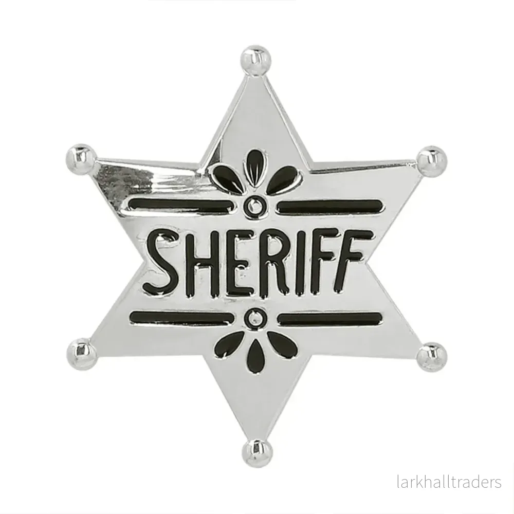 Sheriffstjärna, metall
