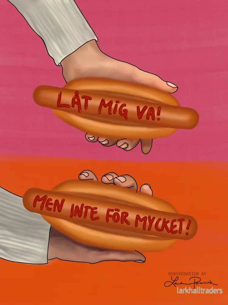 Konversation "Låt mig va!" Poster - Bild 3