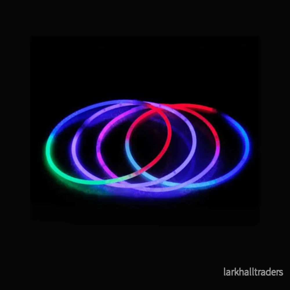 Självlysande Halsband Tri-color (50 st.), 5 x 580 mm - Bild 2