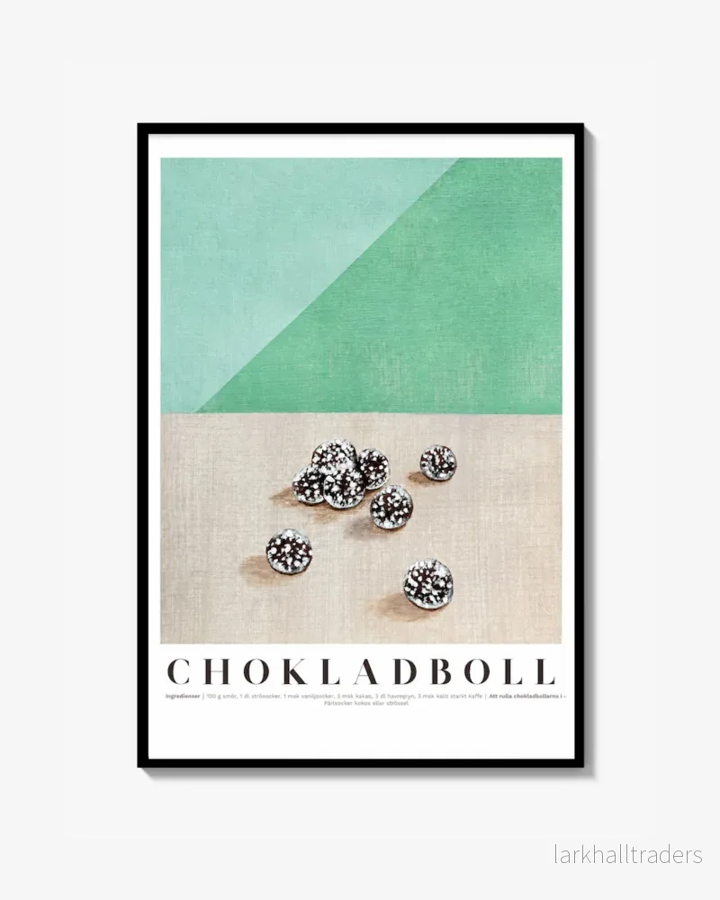 Chokladboll - Poster