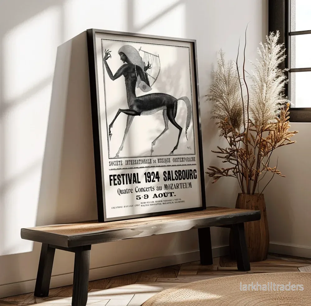Festival för samtida musik i Salzburg Poster