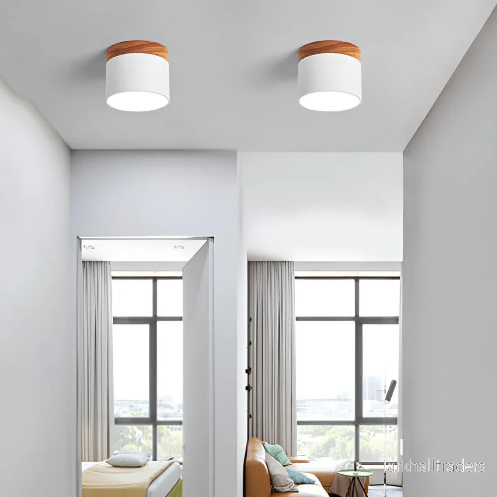 PastelGlow – Färgglad Cylinder Taklampa med Retro Minimalism - Bild 3