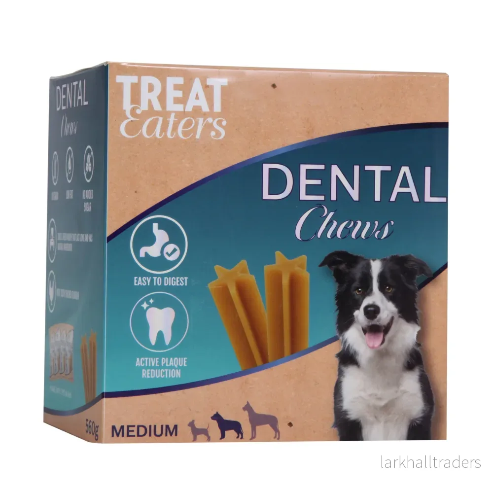 Dental tuggben för hund – frisk mun & fräsch andedräkt (7x4) 560 g - Bild 2