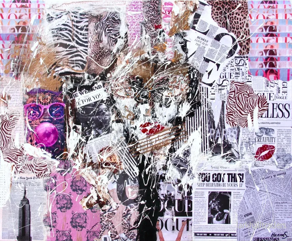 Urban Muse Original Målning - Bild 2