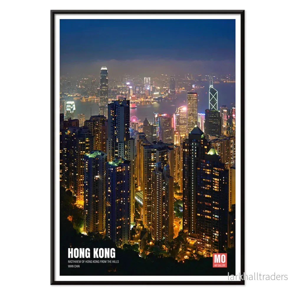 Hong Kong nattvy Poster - Bild 2
