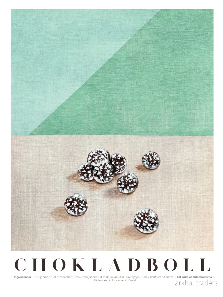 Chokladboll - Poster - Bild 3
