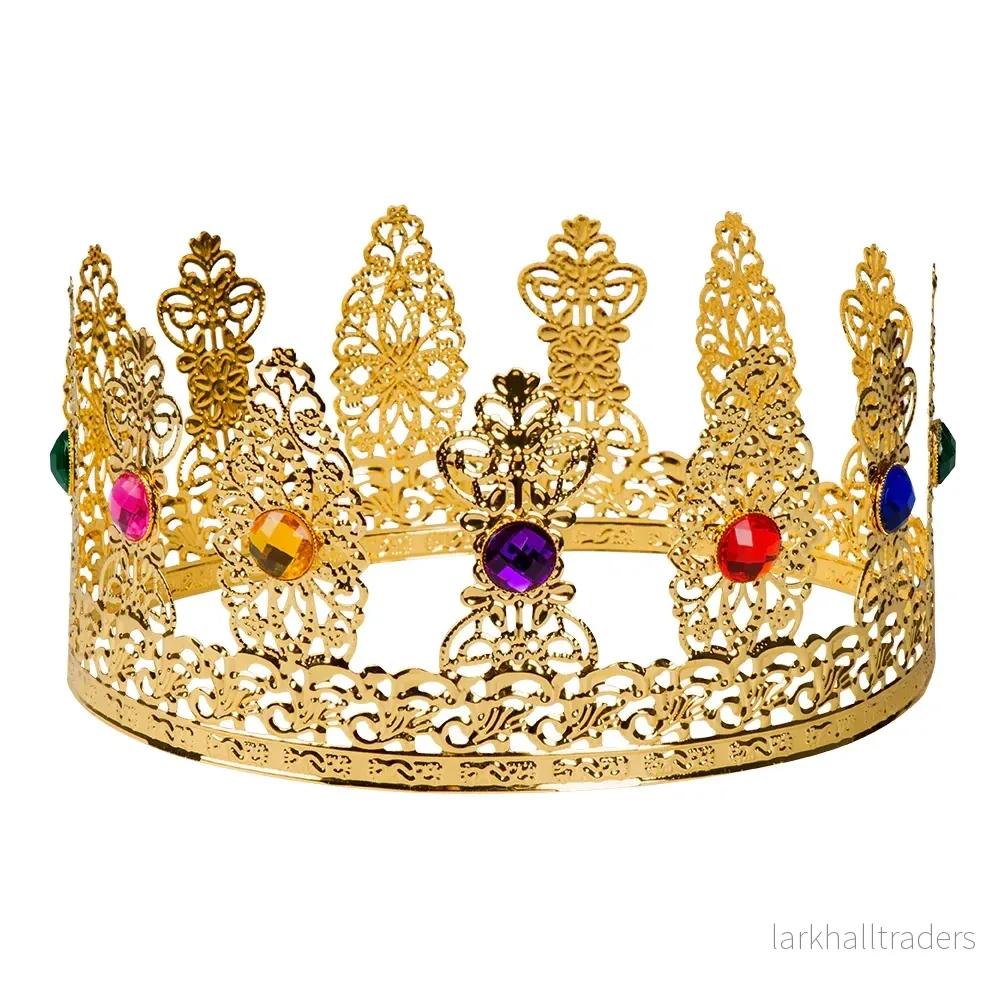 Metallkrona, drottning guld - Bild 2