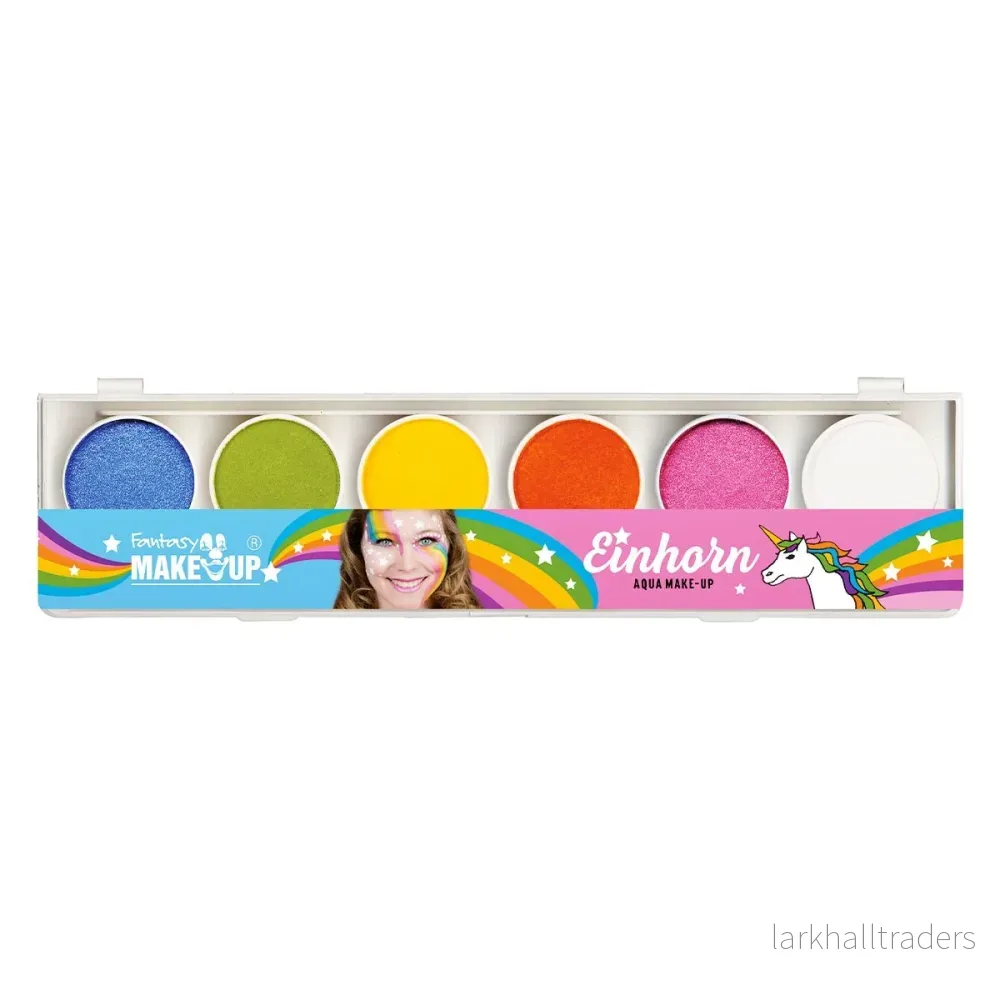 Sminkpalett, 6 färger unicorn Sminkpalett, 6 färger unicorn