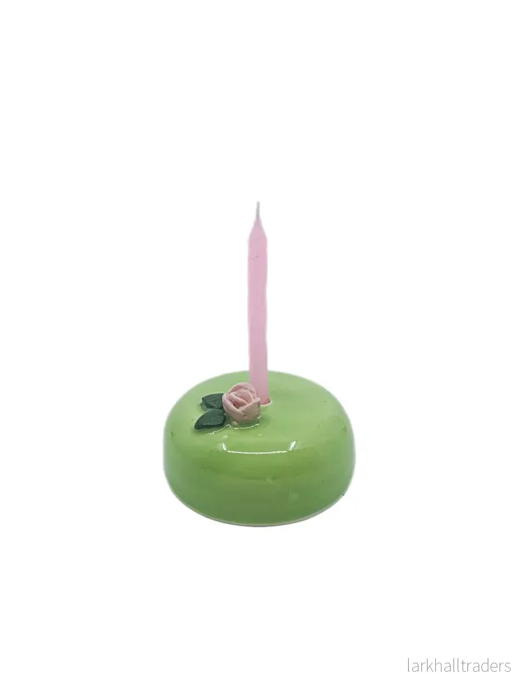 Tårtljushållare - Princess cake liten grön - Bild 2