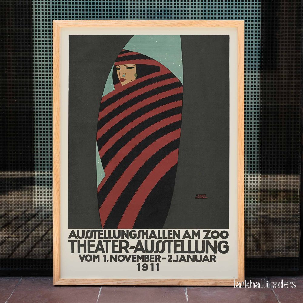 Teaterutställning vid Zoo Poster