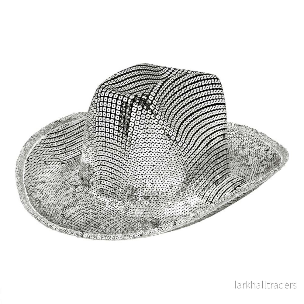 Cowboyhatt, groovy silver Cowboyhatt, groovy silver